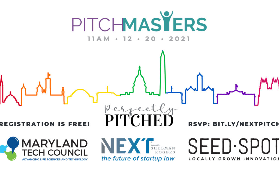 Join Us for PitchMasters + Mini-Masterclass!