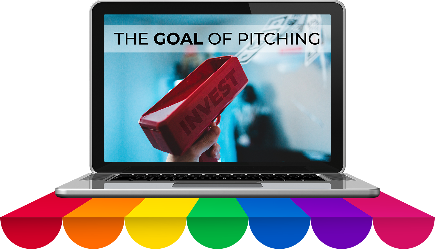 "The Goal of Pitching" slide from The Art of Pitching Class