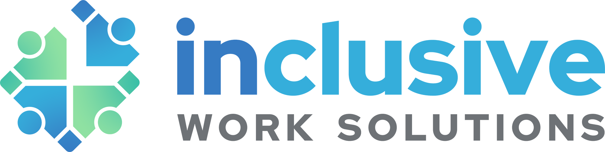 Inclusive Work Solutions logo created by Perfectly Pitched