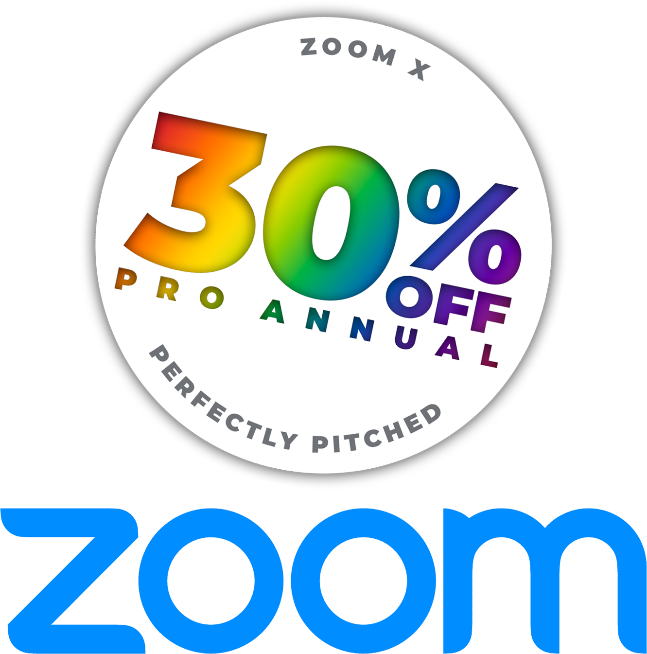 Zoom x Perfectly Pitched - get 30% off pro annual subscriptions
