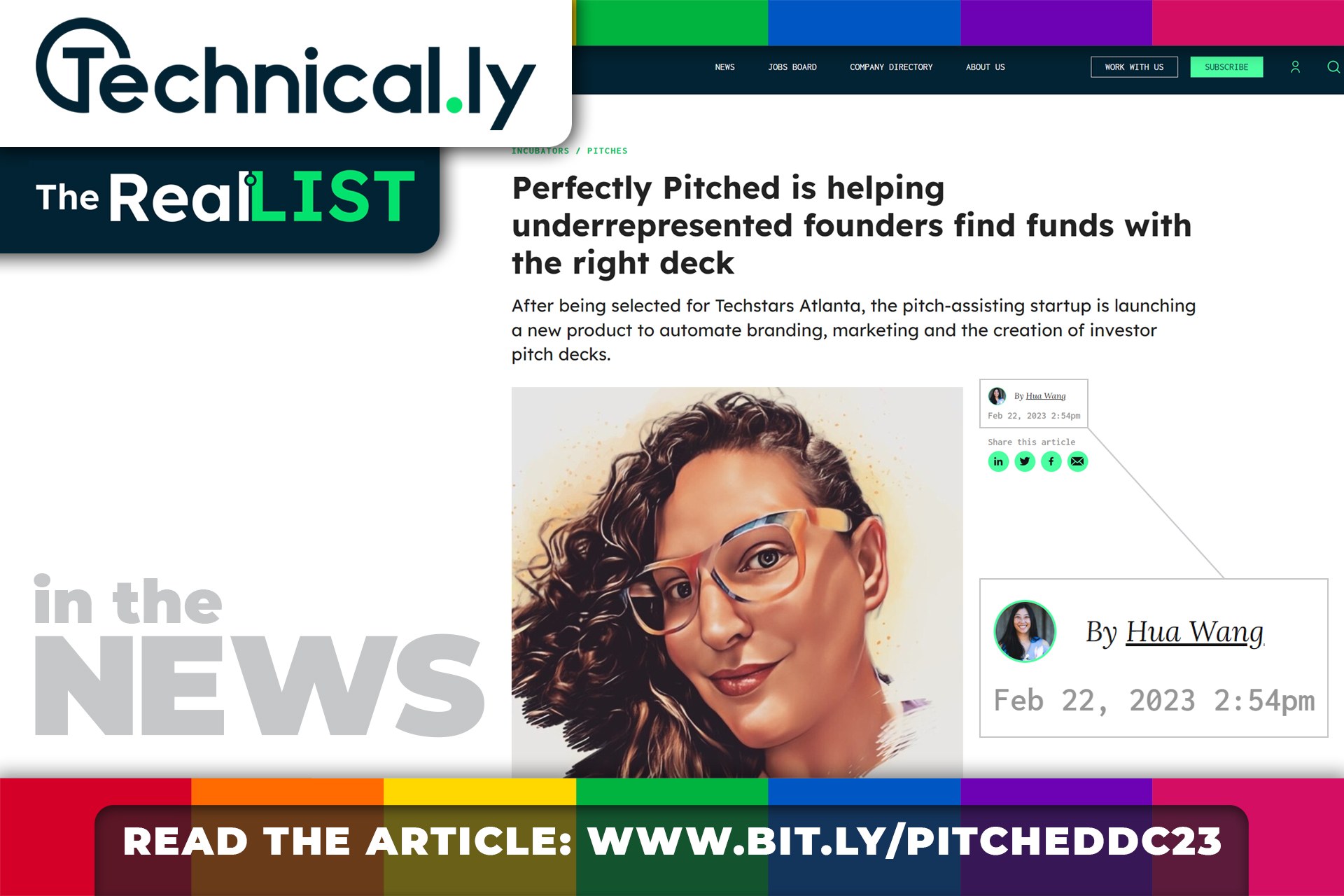 Perfectly Pitched In The News - Technical.ly The Real List names Perfectly Pitched one of the Top 20 Startups to Watch in DC, and posts a profile of our company & founder! Read the article at www.bit.ly/pitcheddc23